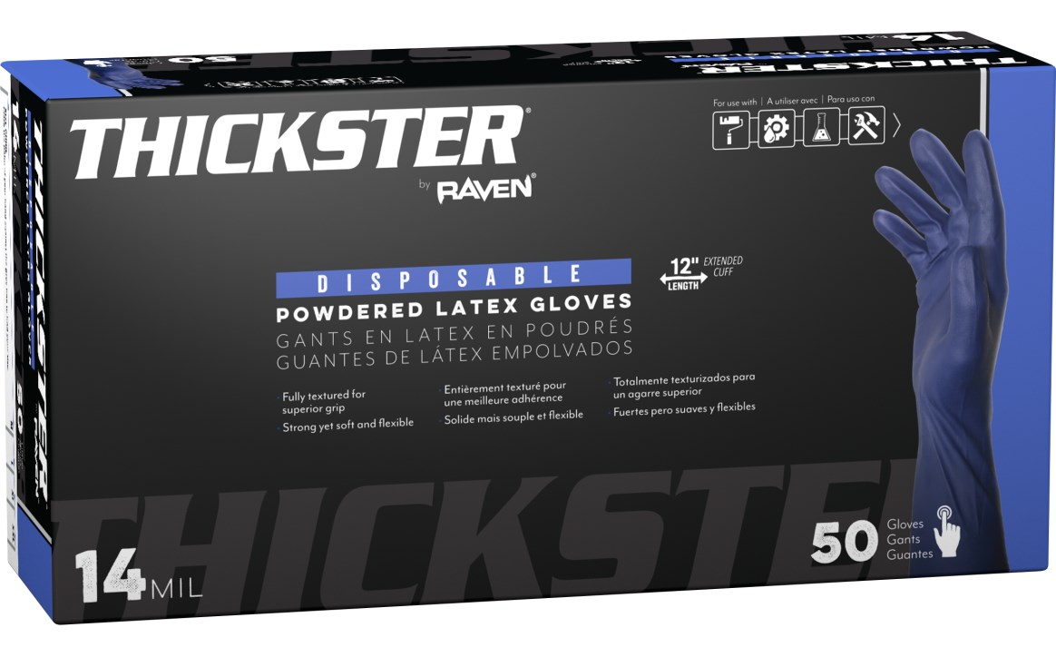 SAS Safety Group | Thickster® Powdered Latex Disposable Gloves